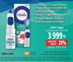 Pingvin Patika Otrivin ajánlat