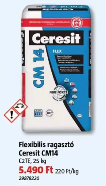 Ceresit flexibilis ragasztó