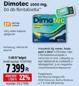 Pingvin Patika Dimotec ajánlat