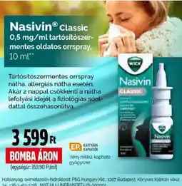 Pingvin Patika Nasivin classic ajánlat