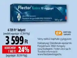 Pingvin Patika Flector Extra 10 mg gel ajánlat