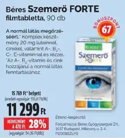 Pingvin Patika Béres szemerő forte ajánlat