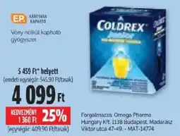 Pingvin Patika Coldrex ajánlat
