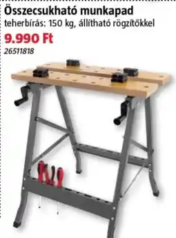 Bauhaus Összecsukható munkapad ajánlat