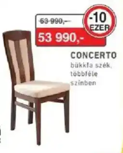 RS Bútor Concerto bükfá szék ajánlat
