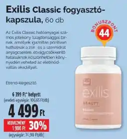 Pingvin Patika Exilis Classic fogyasztó-kapszula ajánlat