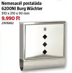 Bauhaus Burg Wächter nemesacél postaláda ajánlat
