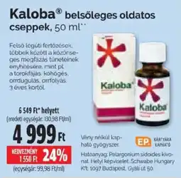 Pingvin Patika Kaloba belsőleges oldatos csepp ajánlat