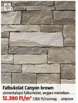 Bauhaus Falbukolat Canyon brown ajánlat