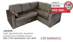 RS Bútor Jagger sarokgarnitúra ajánlat