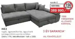 RS Bútor Inez sarokgarnitúra ajánlat