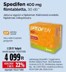 Pingvin Patika Spedifen 400 mg ajánlat