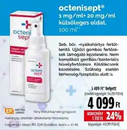 Pingvin Patika octenisept ajánlat