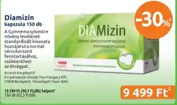 Benu Gyógyszertárak Diamizin kapszula ajánlat