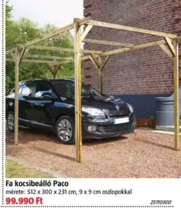 Bauhaus Fa kocsibeálló Paco ajánlat