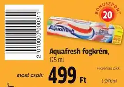 Pingvin Patika Aquafresh fogkrém ajánlat