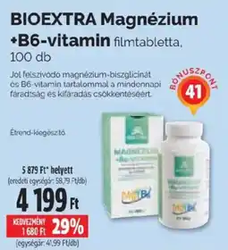 Pingvin Patika Bioextra magnézium +b6-vitamin ajánlat