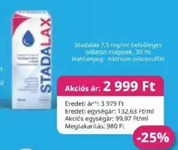 Pingvin Patika Stadalax ajánlat