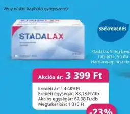 Pingvin Patika Stadalax ajánlat