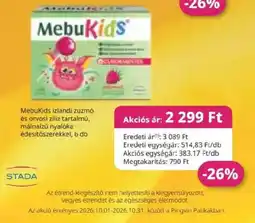 Pingvin Patika MebuKids ajánlat