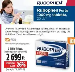 Pingvin Patika Rubophen forte 1000 mg tabletta ajánlat