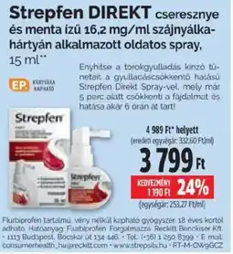 Pingvin Patika Strepfen direkt ajánlat