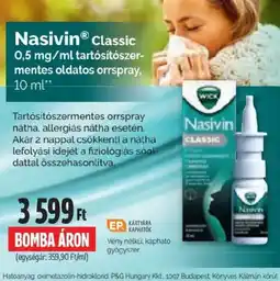Pingvin Patika Nasivin classic ajánlat