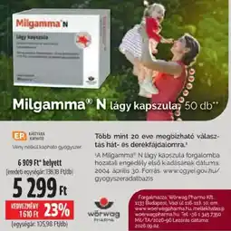 Pingvin Patika Milgamma N lágy kapszula ajánlat