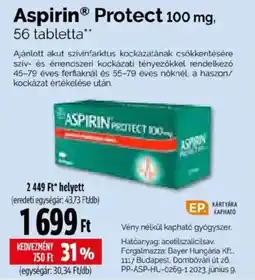 Pingvin Patika aspirin protect ajánlat