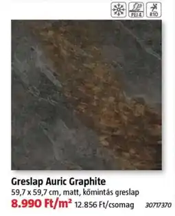 Bauhaus Greslap Auric Graphite ajánlat
