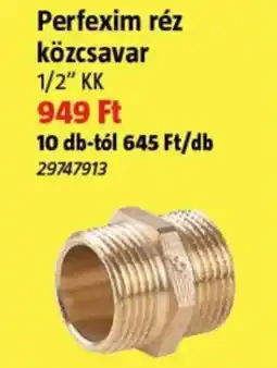 Bauhaus Perfexim réz közcsavar ajánlat