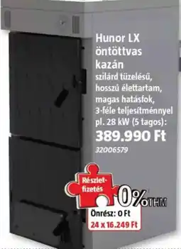 Bauhaus Hunor lx öntöttvas kazán ajánlat