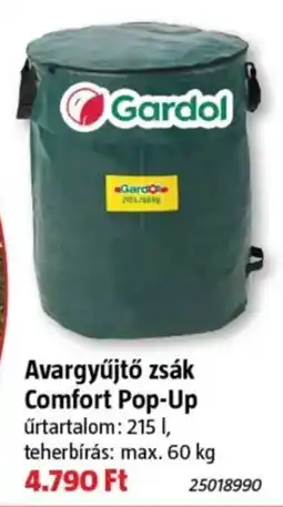 Bauhaus Gardol avargyújtó zsák ajánlat