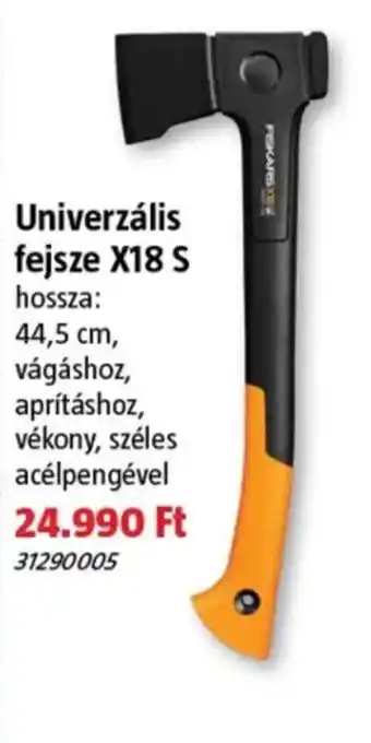 Fiskars univerzális fejsze x18 s