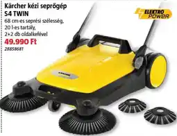Bauhaus Kärcher kézi seprőgép S4 TWIN ajánlat