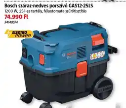 Bauhaus Bosch száraz-nedves porszívó GAS12-25LS ajánlat