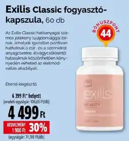 Pingvin Patika Exilis Classic fogyasztó-kapszula ajánlat