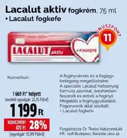 Pingvin Patika Lacalut aktiv fogkrém ajánlat