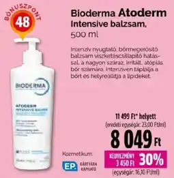 Pingvin Patika Bioderma Atoderm Intensive balzsam ajánlat