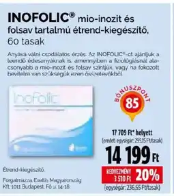 Pingvin Patika Inofolic ajánlat