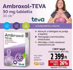 Pingvin Patika Ambroxol-teva ajánlat