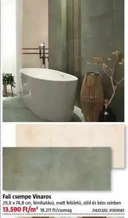Bauhaus Vinaros fali csempe ajánlat