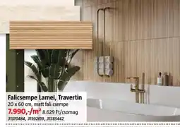 Bauhaus Falicsempe Lamel Travertin ajánlat