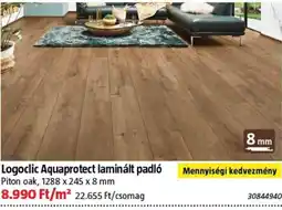 Bauhaus Logoclic Aquaprotect laminált padló ajánlat