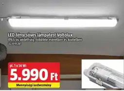 Bauhaus Voltolux led fénycsöves lámpatest ajánlat