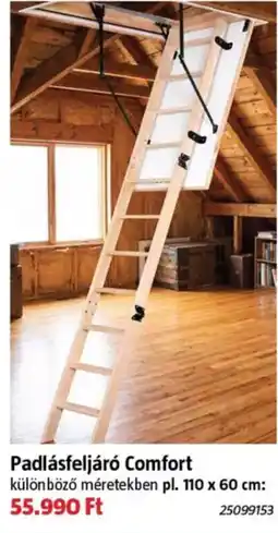 Bauhaus Padlásfeljáró Comfort ajánlat
