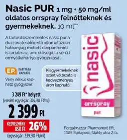 Pingvin Patika Nasic pur ajánlat