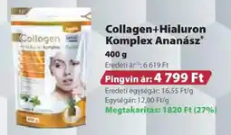 Pingvin Patika Collagen+Hialuron Komplex ajánlat