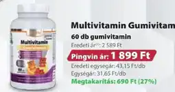 Pingvin Patika Multivitamin Gumivitamin ajánlat