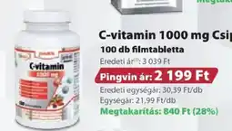 Pingvin Patika Pingvin c-vitamin 1000 mg ajánlat